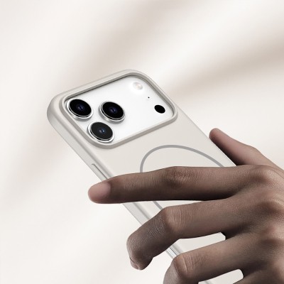 Apple iPhone 17 Pro Kılıf M-safe Şarj Özellikli Wlons Liza Kapak - 9