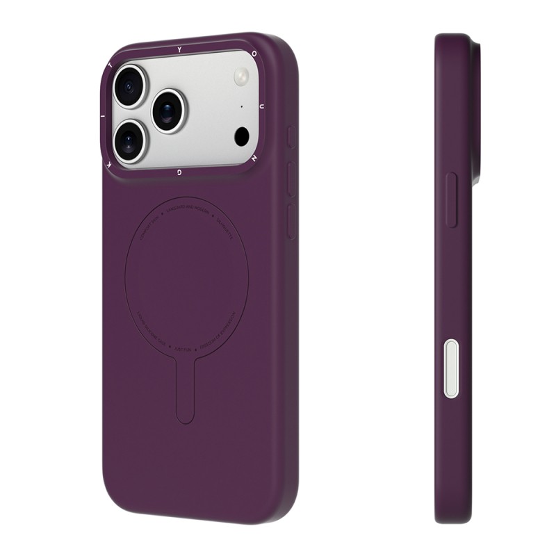 Apple iPhone 17 Pro Kılıf M-Safe Şarj Özellikli Youngkit Morandi Serisi Kapak - 39