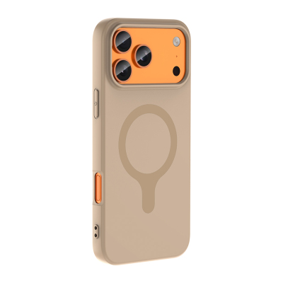 Apple iPhone 17 Pro Kılıf M-Safe Şarj Özellikli Zore Aris Silikon Kapak - Zore