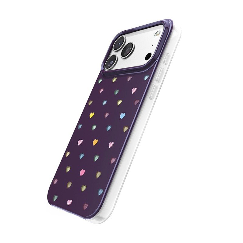Apple iPhone 17 Pro Kılıf M-Safe Şarj Özellikli Zore Paris Axen Sert PC Kapak - 13