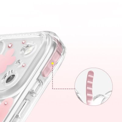 Apple iPhone 17 Pro Kılıf M-Safe Şarj Özellikli Zore Paris Elvo Sert PC Kapak - 26