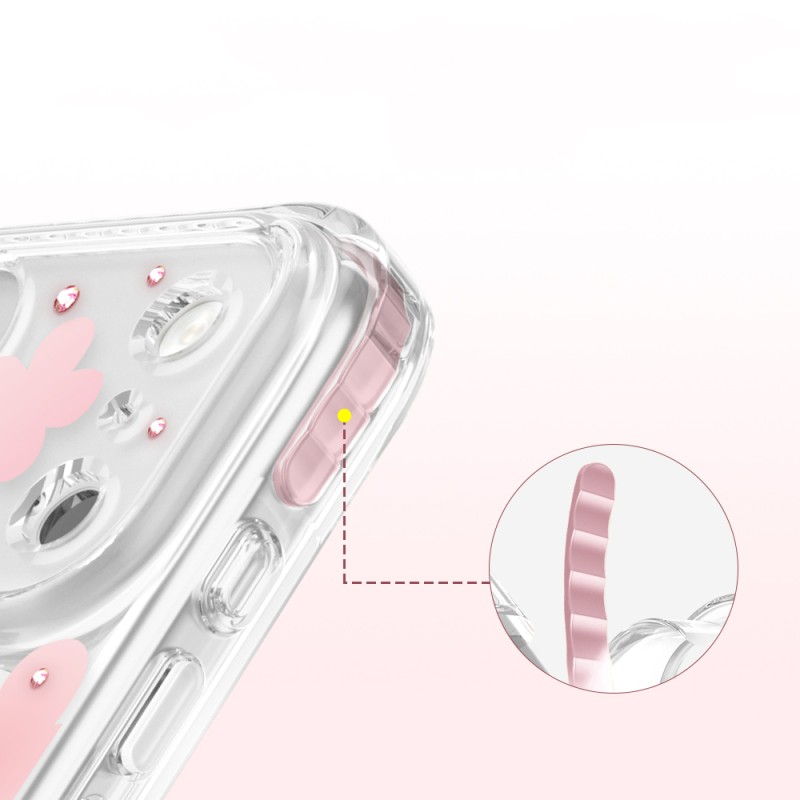 Apple iPhone 17 Pro Kılıf M-Safe Şarj Özellikli Zore Paris Elvo Sert PC Kapak - 26