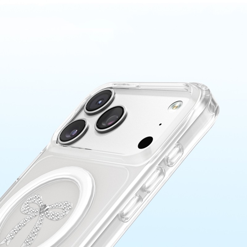 Apple iPhone 17 Pro Kılıf M-Safe Şarj Özellikli Zore Paris Mova Sert PC Kapak - 14