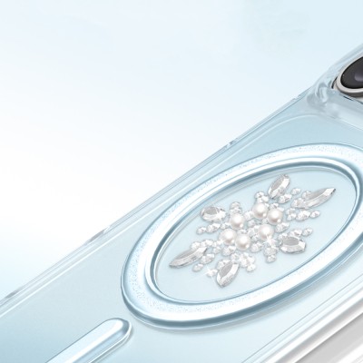 Apple iPhone 17 Pro Kılıf M-Safe Şarj Özellikli Zore Paris Mova Sert PC Kapak - 31