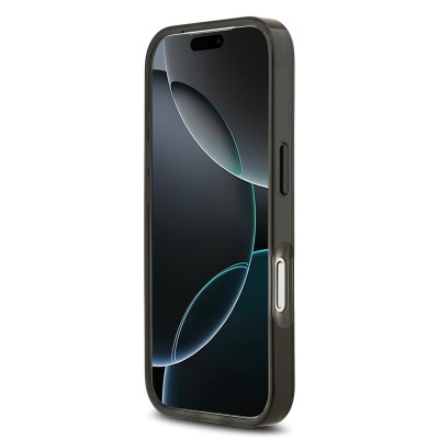 Apple iPhone 17 Pro Kılıf Mercedes Benz Orjinal Lisanslı M-safe Şarj Özellikli Buzlu PC Nostaljik Yıldız Dizayn Kapak - 7