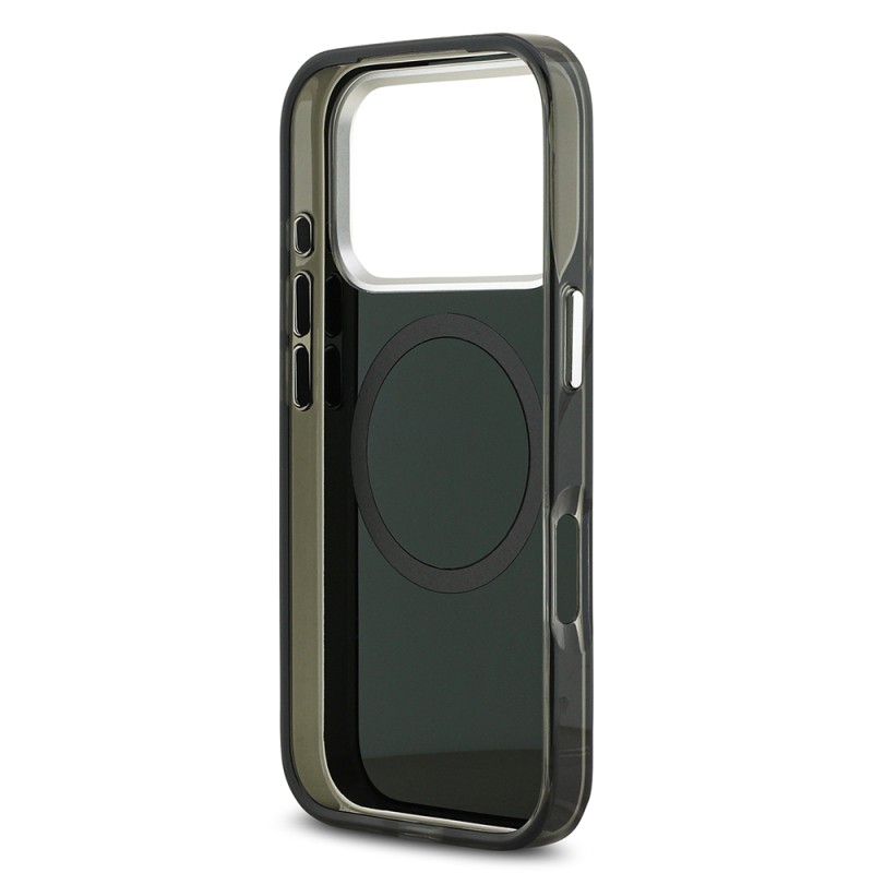 Apple iPhone 17 Pro Kılıf Mercedes Benz Orjinal Lisanslı M-safe Şarj Özellikli Çift Katmanlı PC Nostaljik Yıldız Dizayn Kapak - 29