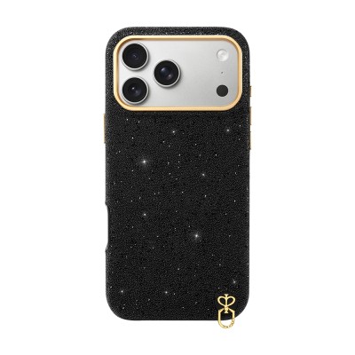 Apple iPhone 17 Pro Kılıf Parlayan Simli Tasarım Pynana Diamond Sky Serisi Kapak - 2