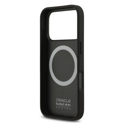 Apple iPhone 17 Pro Kılıf Redbull Orjinal Lisanslı M-safe Şarj Özellikli Karbon Fiber Parlayan Logolu Kapak - 8