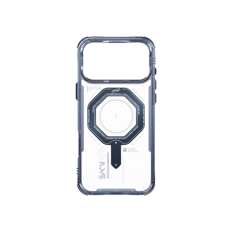 Apple iPhone 17 Pro Kılıf SkinArma M-safe Şarj Özellikli Airbag Tasarımlı Magma Kapak - 9