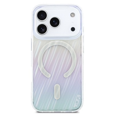 Apple iPhone 17 Pro Kılıf TUMI Orjinal Lisanslı M-safe Şarj Özellikli Transparan Kapak - 20