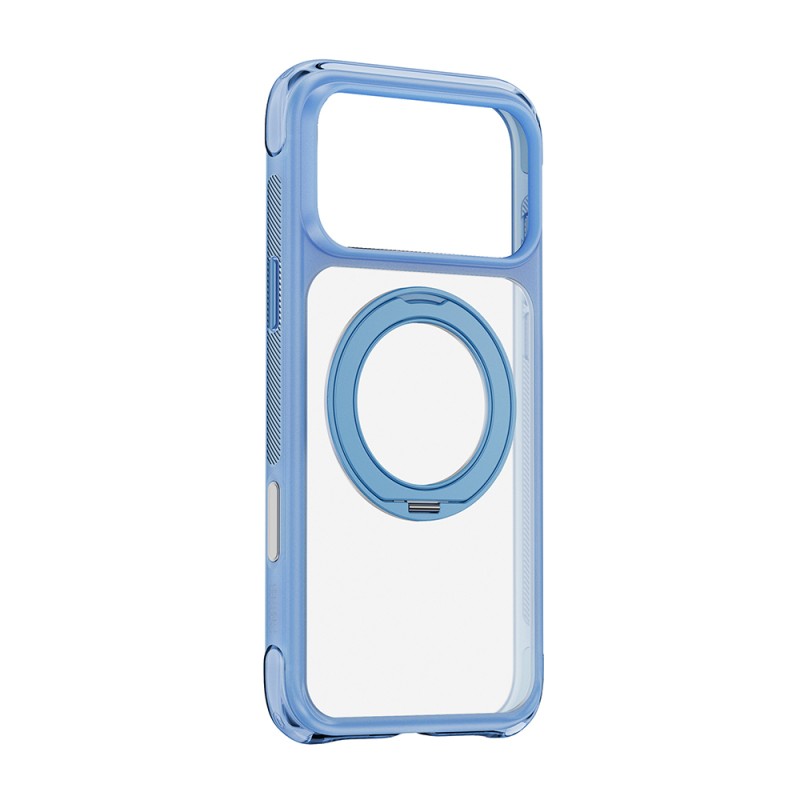 Apple iPhone 17 Pro Kılıf Wiwu AG-203 AeroGuard Ultra Serisi M-safe Şarj Özellikli Airbag Tasarımlı Standlı Kapak - 12