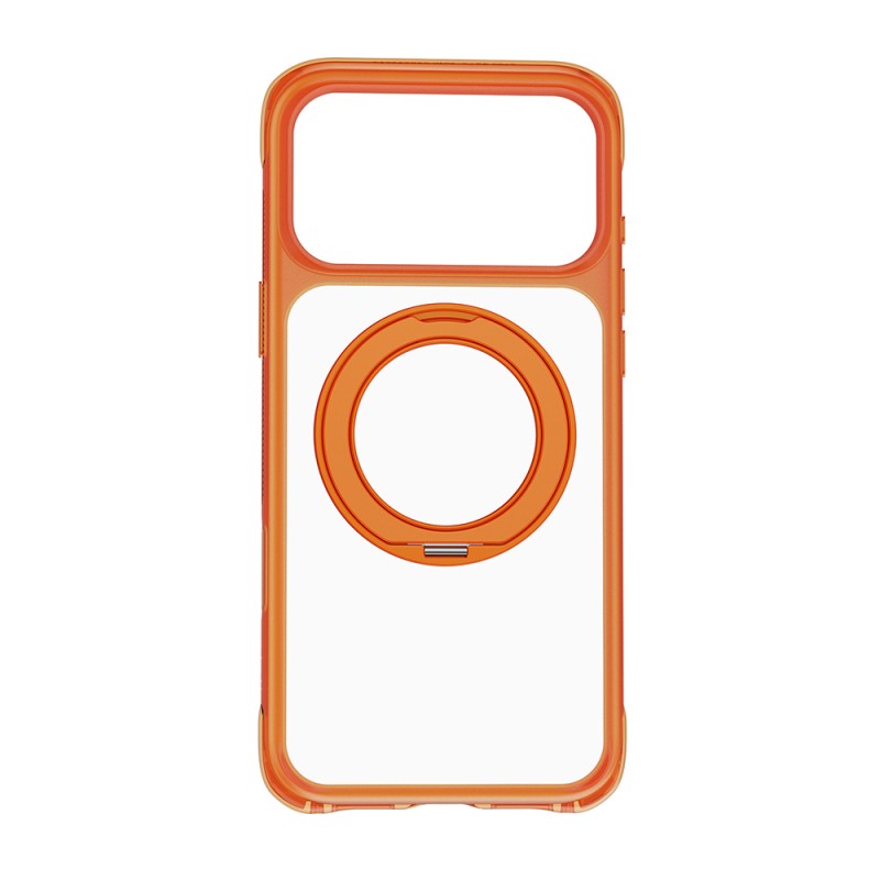 Apple iPhone 17 Pro Kılıf Wiwu AG-203 AeroGuard Ultra Serisi M-safe Şarj Özellikli Airbag Tasarımlı Standlı Kapak - 36