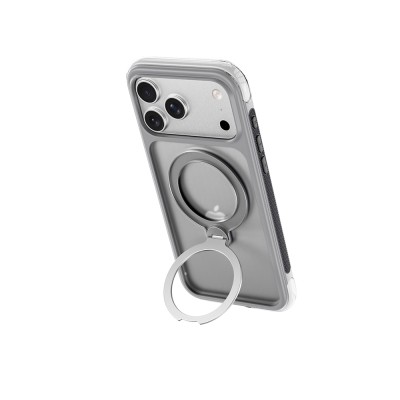 Apple iPhone 17 Pro Kılıf Wiwu AS-203 AeroShield Ultra Serisi M-safe Şarj Özellikli Airbag Tasarımlı Standlı Kapak - 21