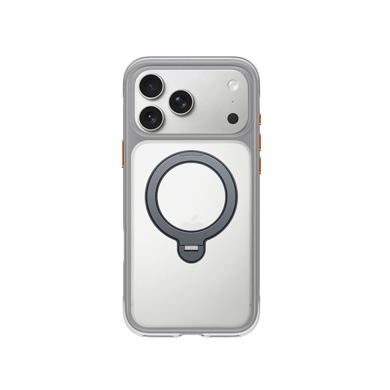 Apple iPhone 17 Pro Kılıf Wiwu AS-203 AeroShield Ultra Serisi M-safe Şarj Özellikli Airbag Tasarımlı Standlı Kapak - 15