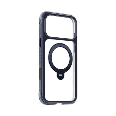 Apple iPhone 17 Pro Kılıf Wiwu AS-203 AeroShield Ultra Serisi M-safe Şarj Özellikli Airbag Tasarımlı Standlı Kapak - 10