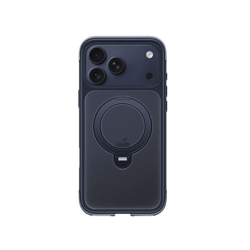 Apple iPhone 17 Pro Kılıf Wiwu AS-203 AeroShield Ultra Serisi M-safe Şarj Özellikli Airbag Tasarımlı Standlı Kapak - 16