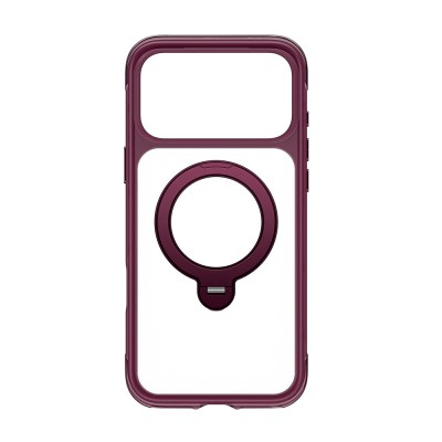 Apple iPhone 17 Pro Kılıf Wiwu AS-203 AeroShield Ultra Serisi M-safe Şarj Özellikli Airbag Tasarımlı Standlı Kapak - 41