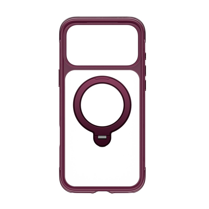Apple iPhone 17 Pro Kılıf Wiwu AS-203 AeroShield Ultra Serisi M-safe Şarj Özellikli Airbag Tasarımlı Standlı Kapak - 41