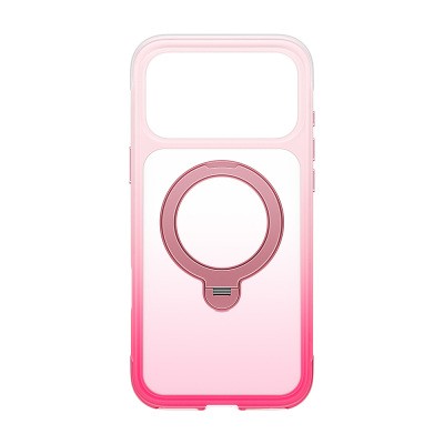 Apple iPhone 17 Pro Kılıf Wiwu AS-204 AeroShield Aurora Ultra Serisi M-safe Şarj Özellikli Airbag Tasarımlı Standlı Kapak - 6