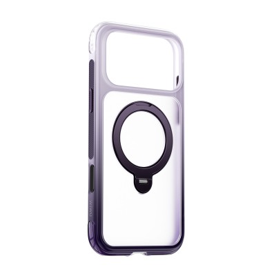Apple iPhone 17 Pro Kılıf Wiwu AS-204 AeroShield Aurora Ultra Serisi M-safe Şarj Özellikli Airbag Tasarımlı Standlı Kapak - 12