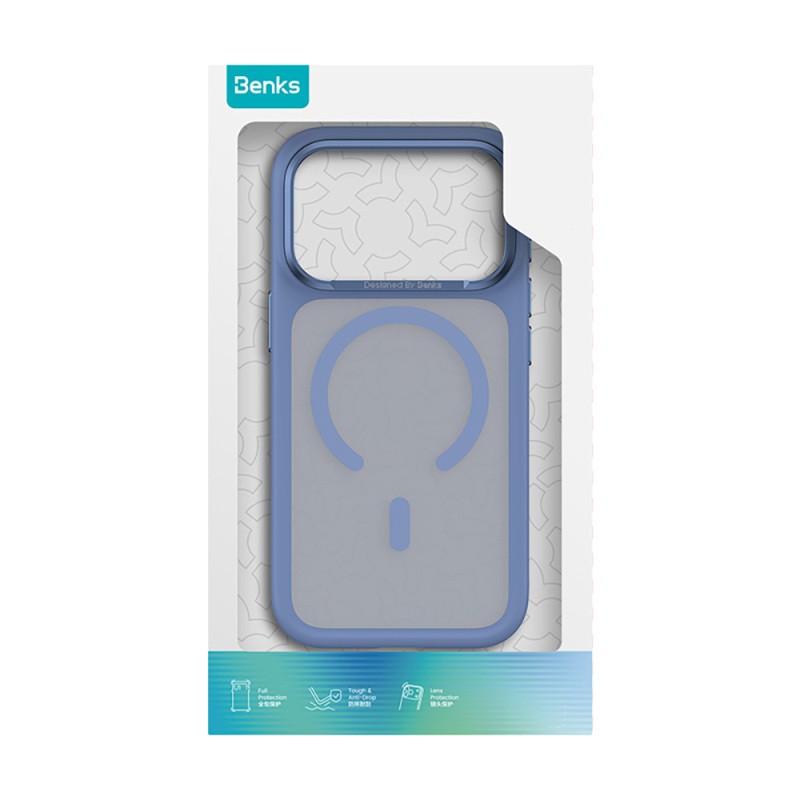 Apple iPhone 17 Pro M-Safe Charging Feature Benks Mist C-Magnet New Series Case - 12