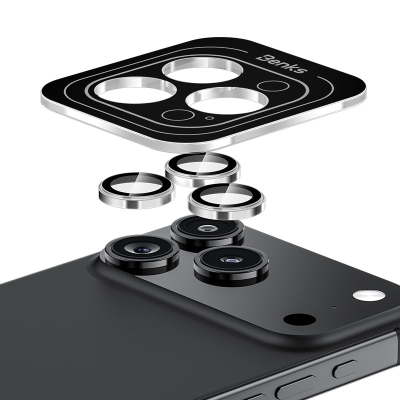 Apple iPhone 17 Pro Max Benks AR Glass Warrior Premium Glass Camera Lens Protector - 8