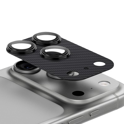Apple iPhone 17 Pro Max Benks ArmorWarrior Serisi 600D Kevlar Kamera Lens Koruyucu - 2