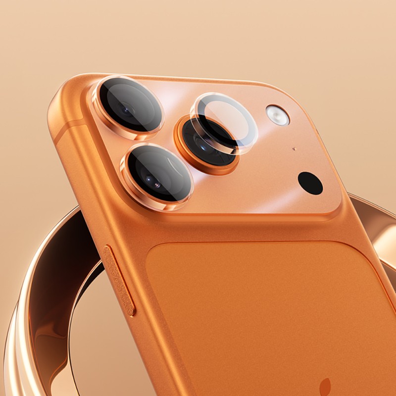 Apple iPhone 17 Pro Max Benks Çizilmelere Karşı Dayanıklı 0.35mm Mat Kamera Full Lens Koruyucu - 9