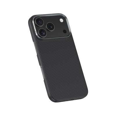 Apple iPhone 17 Pro Max Case Benks M-safe Charging Feature Metal Camera Frame Magnetic ArmorAir 600D Kevlar Fiber Cover - 4