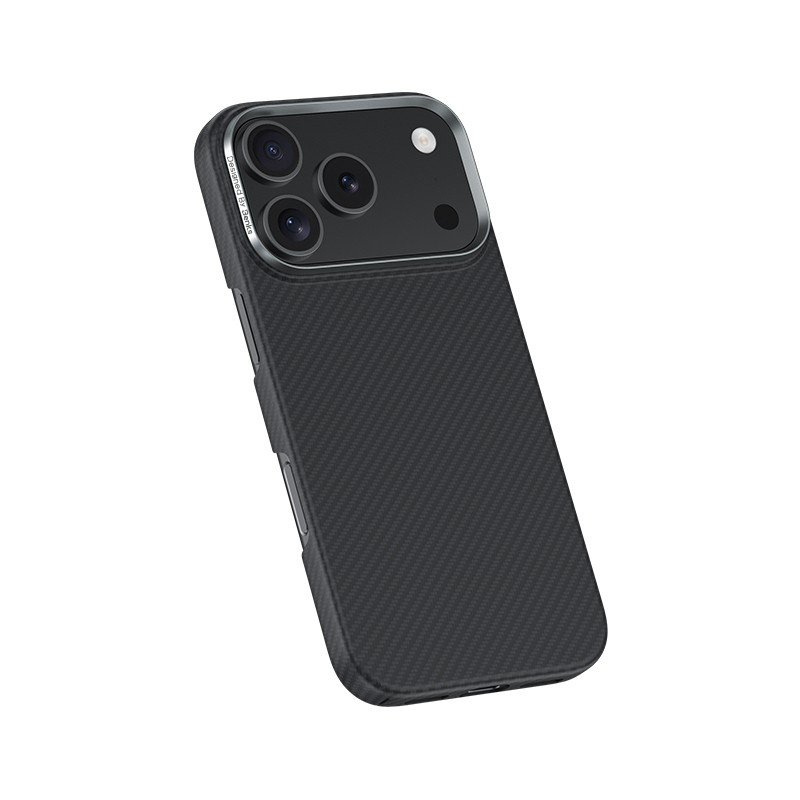 Apple iPhone 17 Pro Max Case Benks M-safe Charging Feature Metal Camera Frame Magnetic ArmorAir 600D Kevlar Fiber Cover - 4