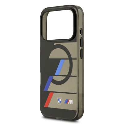 Apple iPhone 17 Pro Max Case BMW Original Licensed M-Safe Charging Feature IML Printed Three Color M Design Cover - 7