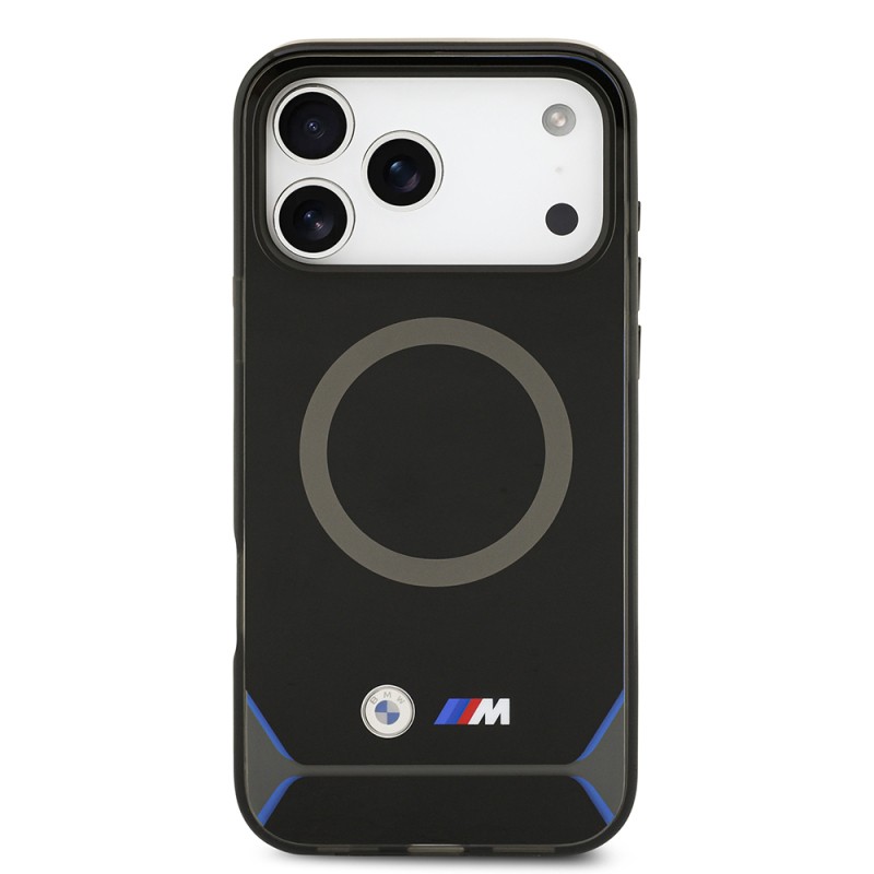 Apple iPhone 17 Pro Max Case BMW Original Licensed M-safe Charging Feature Metal Button Design IML Printed M Design Cover - 4
