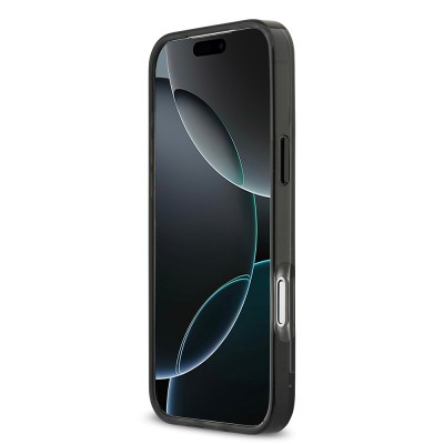 Apple iPhone 17 Pro Max Case BMW Original Licensed M-Safe Charging Feature Metal Button Design Transparent M Design Cover - 6