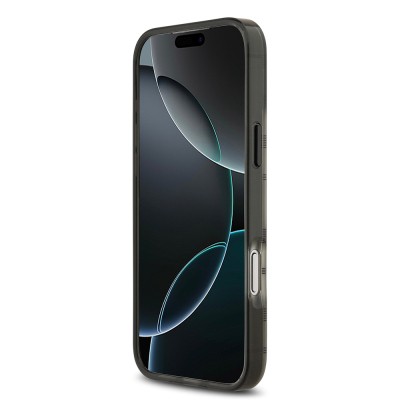Apple iPhone 17 Pro Max Case BMW Original Licensed M-Safe Charging Feature Metal Camera Button Horizontal Stripe M Design Cover - 8