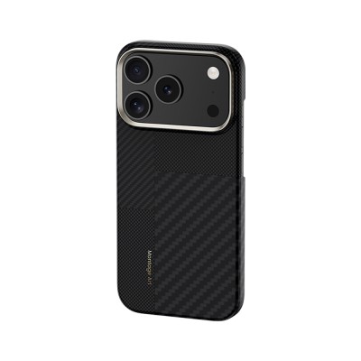 Apple iPhone 17 Pro Max Case Carbon Fiber Benks Montage ArmorAir Kevlar Cover with M-safe Charging Feature - 3
