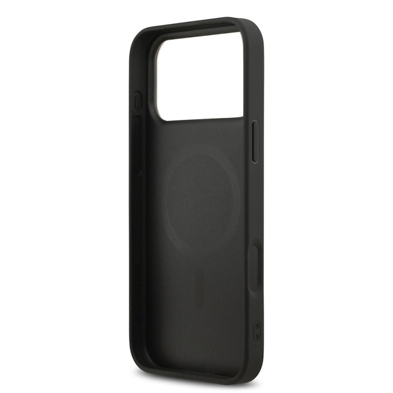 Apple iPhone 17 Pro Max Case DKNY Original Licensed M-safe Charging Feature 3D Printed Metal Logo Cover - 8
