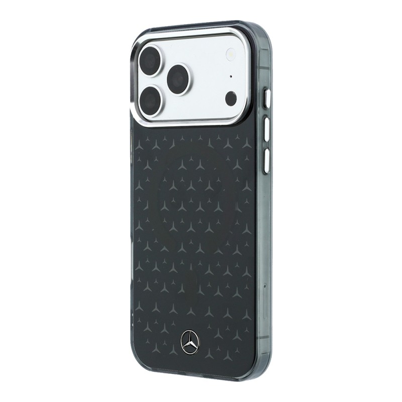 Apple iPhone 17 Pro Max Case – Genuine Licensed Mercedes-Benz – Dual-Layer Star Pattern Design – M-Safe Charging Compatible - 10