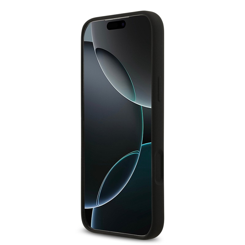 Apple iPhone 17 Pro Max Case Guess Original Licensed Grained Text Logo Cover - 27