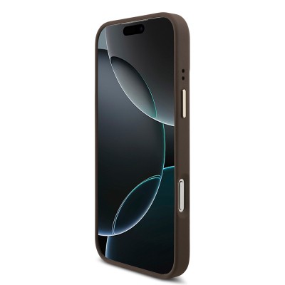 Apple iPhone 17 Pro Max Case Guess Original Licensed M-safe Charging Case with Strap and 4G Logo Card Holder - 7