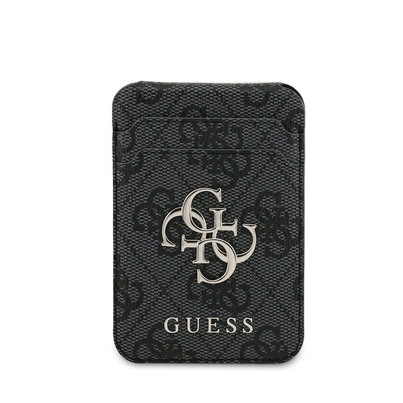 Apple iPhone 17 Pro Max Case Guess Original Licensed M-safe Charging Case with Strap and 4G Logo Card Holder - 22