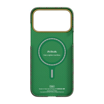 Apple iPhone 17 Pro Max Case M-safe Charging Enabled Aramid Fiber Pitaka Breath of Veins Series Cover - 14