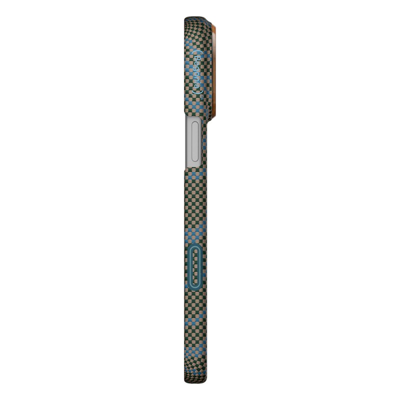 Apple iPhone 17 Pro Max Case M-safe Charging Enabled Aramid Fiber Pitaka Breath of Veins Series Cover - 19
