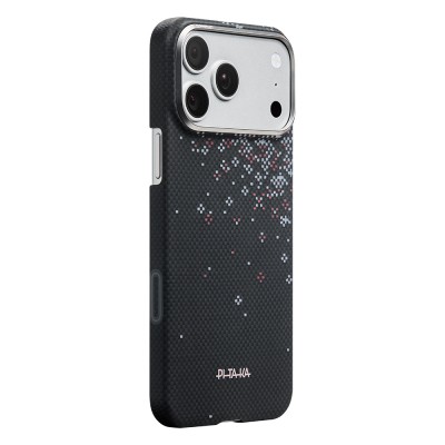 Apple iPhone 17 Pro Max Case M-safe Charging Enabled Aramid Fiber Pitaka Sakura Hours Series Cover - 6