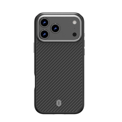 Apple iPhone 17 Pro Max Case M-safe Charging Enabled Aramid Fiber Wiwu Defense Ultra Series DCC-205 Cover - 6