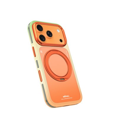 Apple iPhone 17 Pro Max Case M-safe Charging Enabled Hard PC Stand by Wlons Arvox Cover - 5