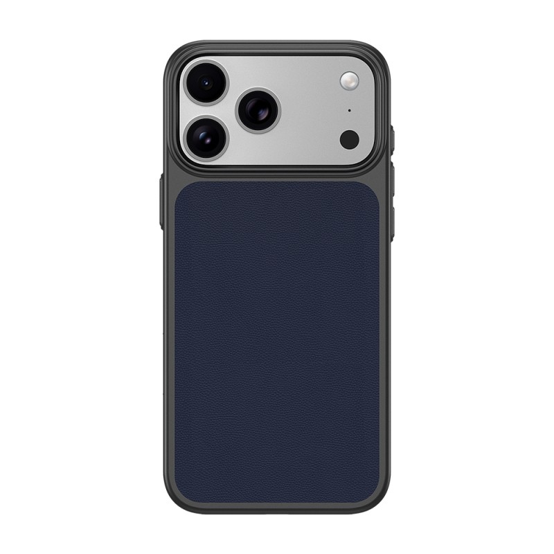 Apple iPhone 17 Pro Max Case M-Safe Charging Enabled PU Zore Paris Trexo Hard PC Cover - 21
