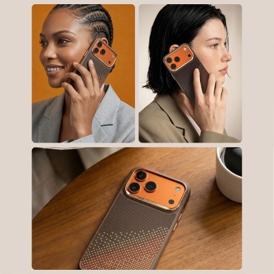 Apple iPhone 17 Pro Max Case M-safe Charging Enabled Raptic Aramid Dual Serenity Series Cover - 14