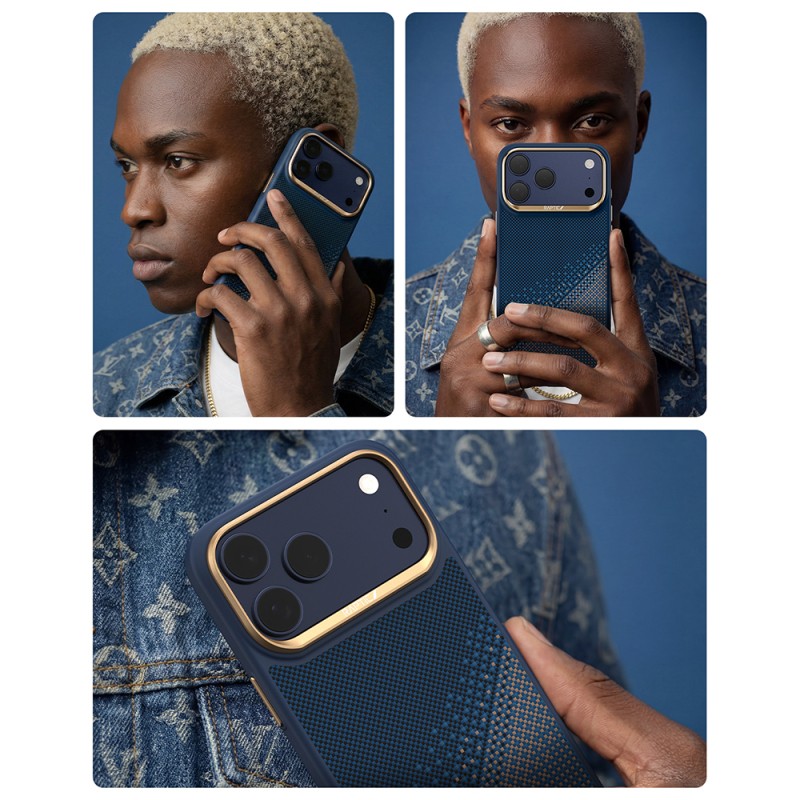 Apple iPhone 17 Pro Max Case M-safe Charging Enabled Raptic Aramid Dual Serenity Series Cover - 8