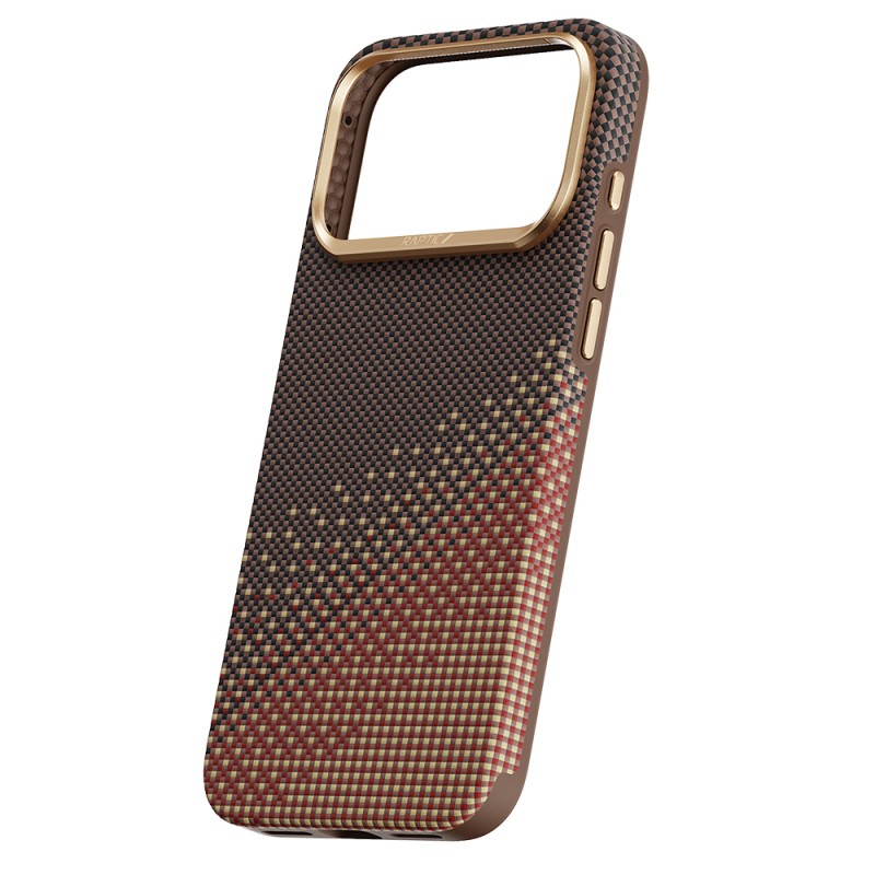 Apple iPhone 17 Pro Max Case M-safe Charging Enabled Raptic Aramid Dual Ultra Serenity Series Cover - 12