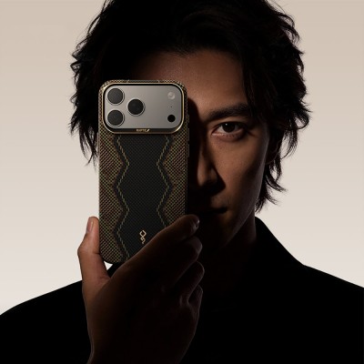 Apple iPhone 17 Pro Max Case M-safe Charging Enabled Raptic Aramid Skin Scepter Series Cover - 8